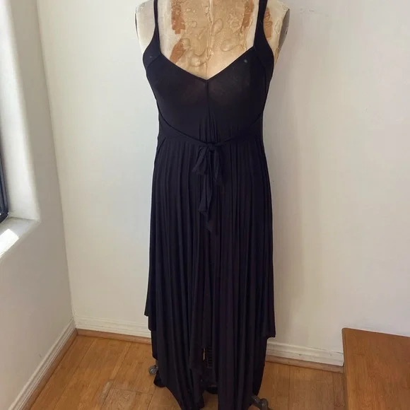 saran wrap dress DAX STRIPE WRAP DRESS IN SOFT YARN-DYED COTTON BLEND GREY/ BLACK/ White / 1 (US 6) main image 0